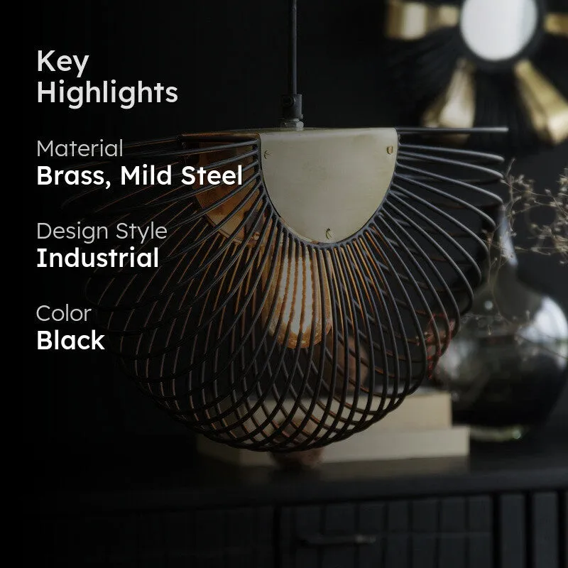 Orange Tree Tango Out Steel Ceiling Lamp media 2