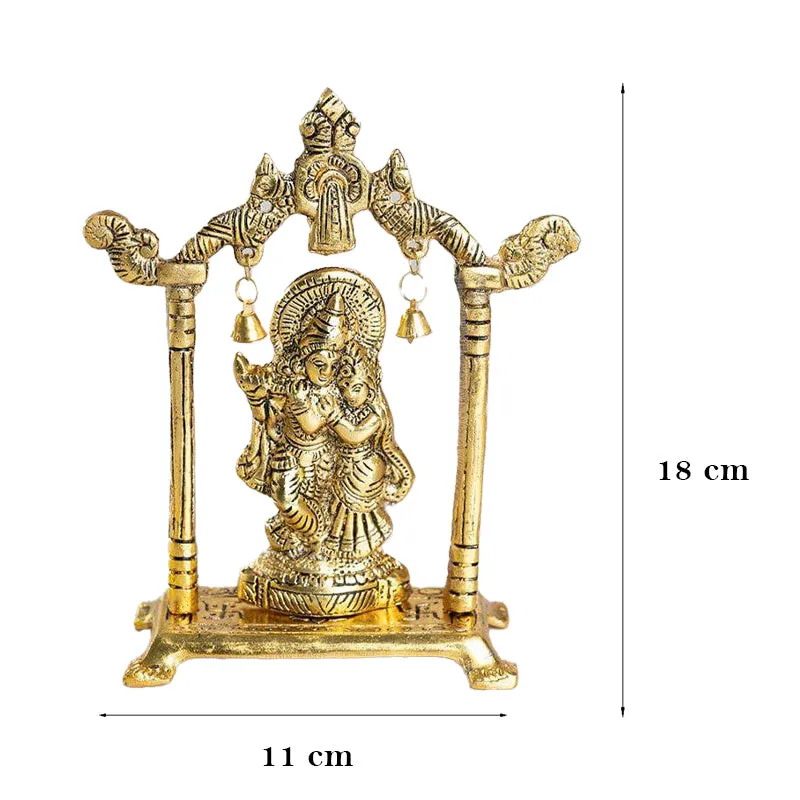 Radha Krishna Serenity Showpiece media 8