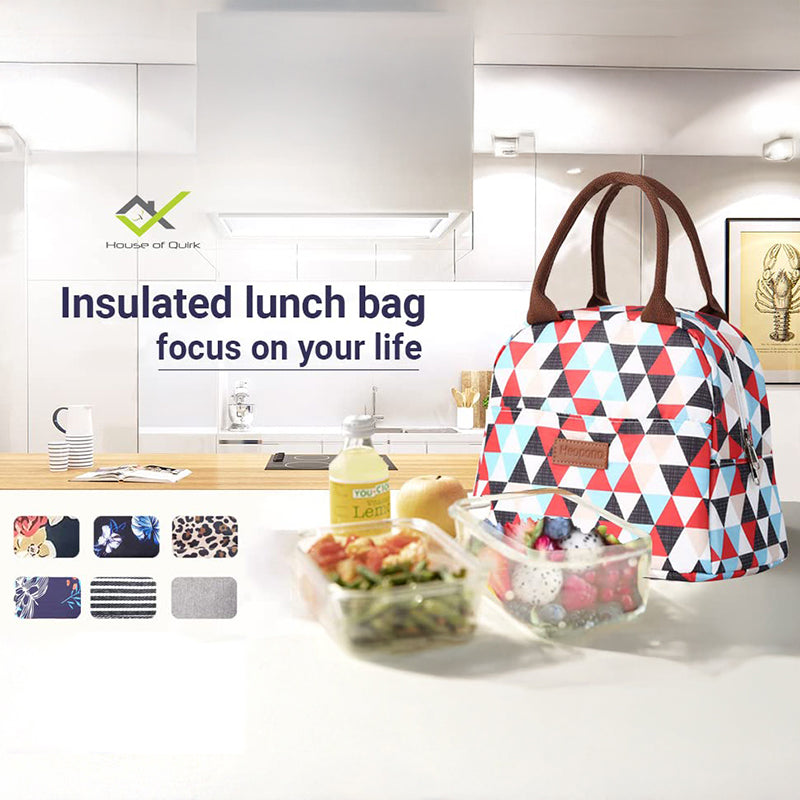 Geo Bite Nylon Lunch Bag media 7