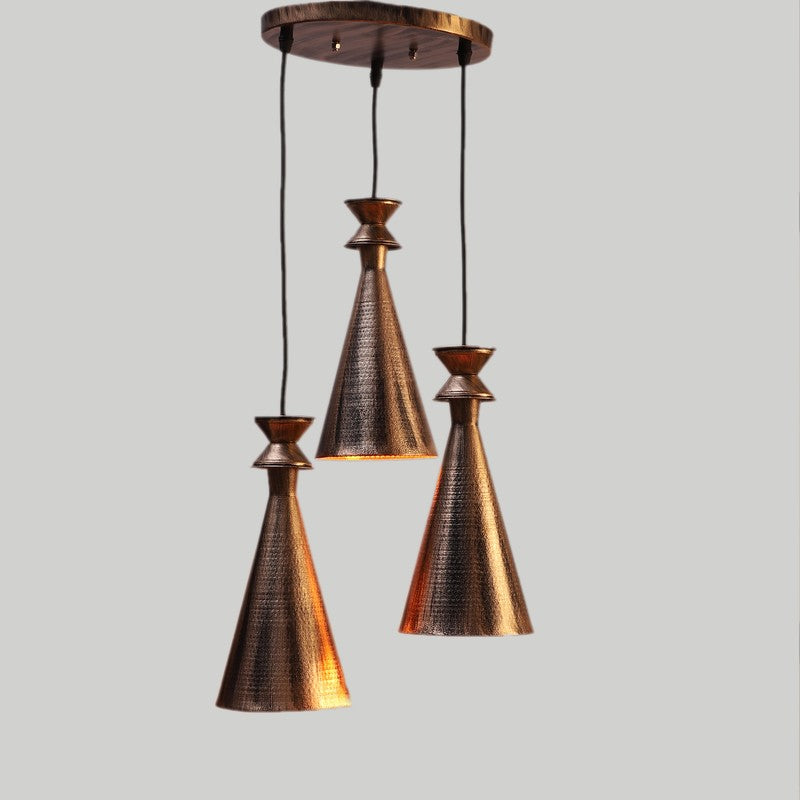 Vintage Trio Iron Ceiling Lamp media 6