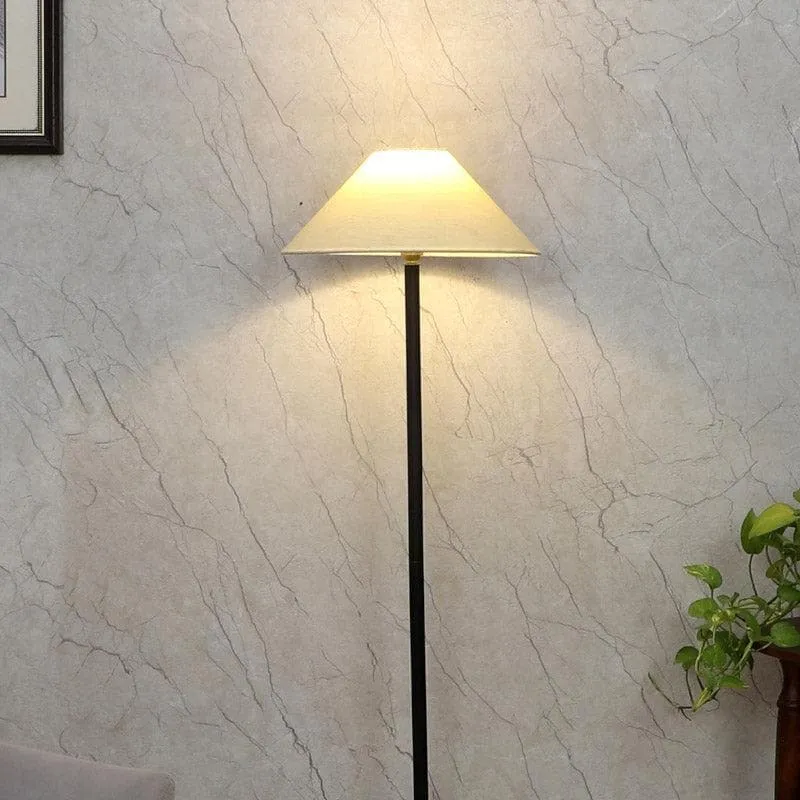 Natura Gogo Floor Lamp - Cream media 1
