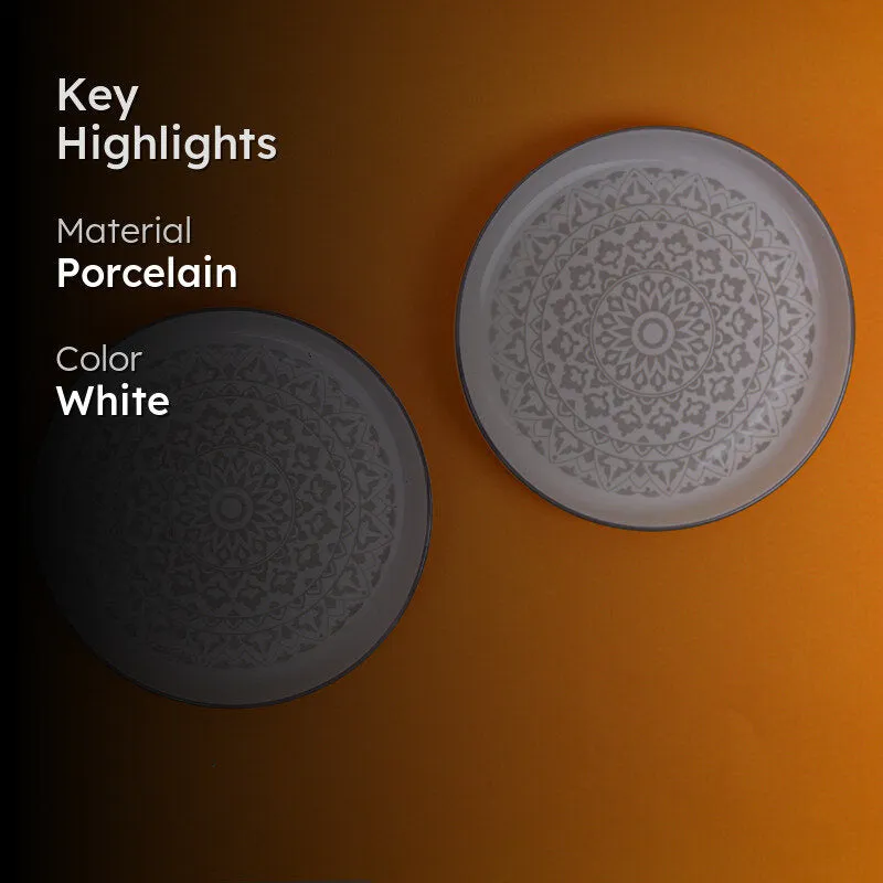 Bario Snack Plate - Set Of Two media 2