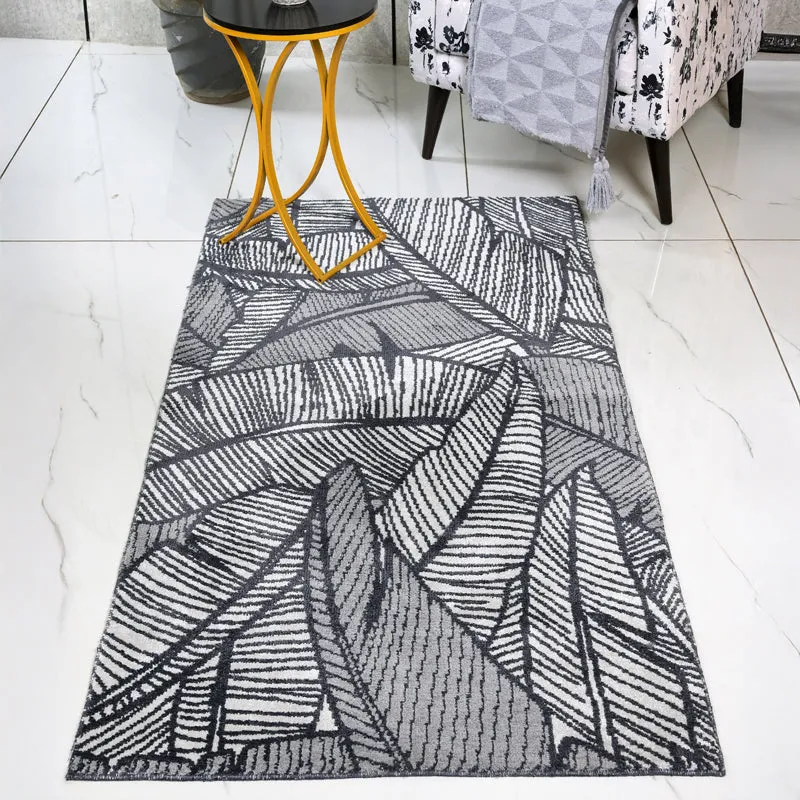 Kera Soft Pile Anti-Skid Carpet - Grey media 3