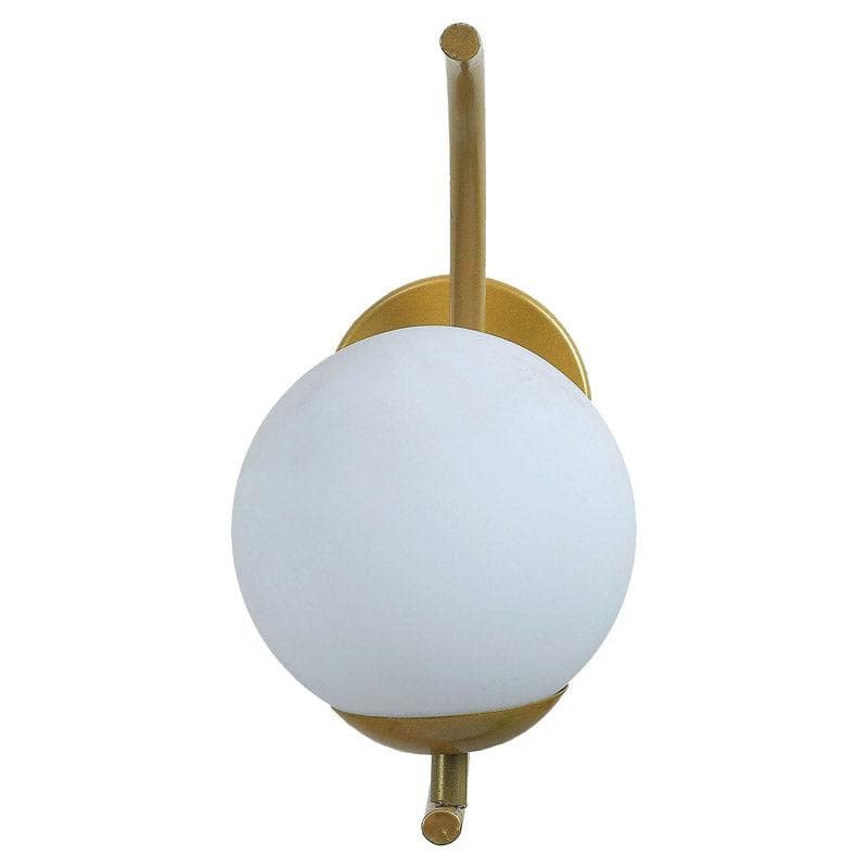 Yola Moon LED Glass & Metal Wall Lamp media 4