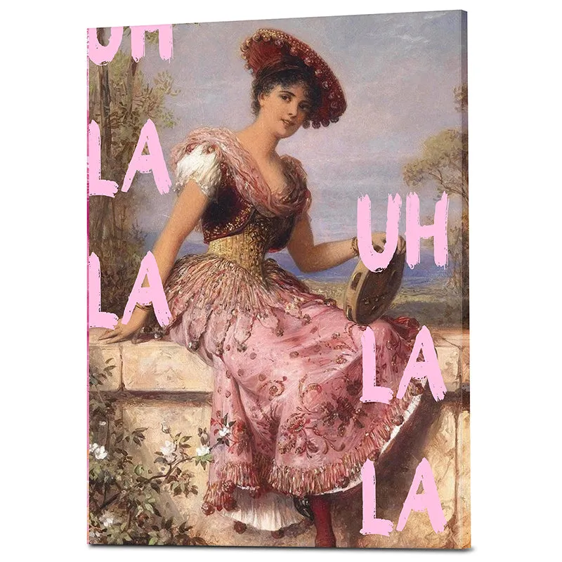 Uh La La Wall Art media 3