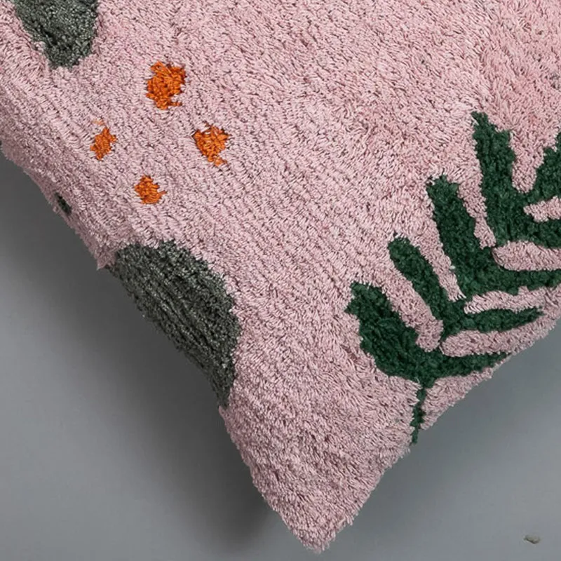 Ferna Tufted Cushion Cover - Pink media 4