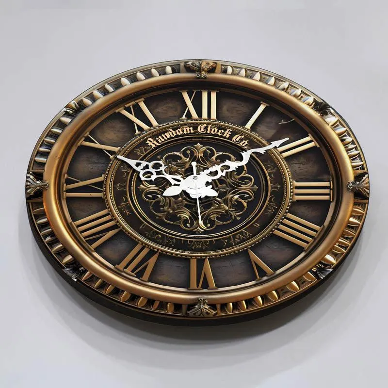 Arleth Retro 3D Printed MDF Wall Clock media 7