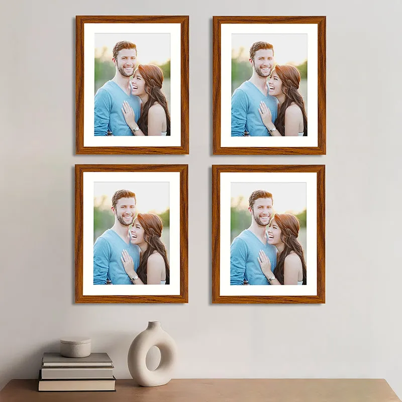 Timberline Air Photo Frame (Brown) - Set Of Four media 1