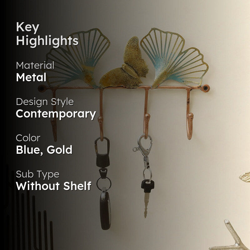 Pan Floral Wall Hook media 2