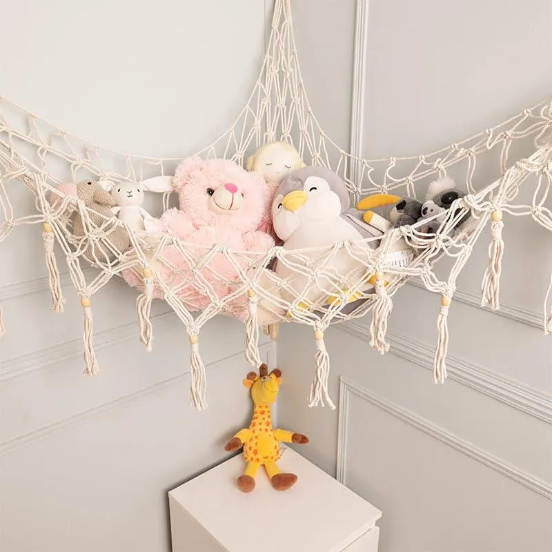 Cesta Macrame Toy Hammock media 1