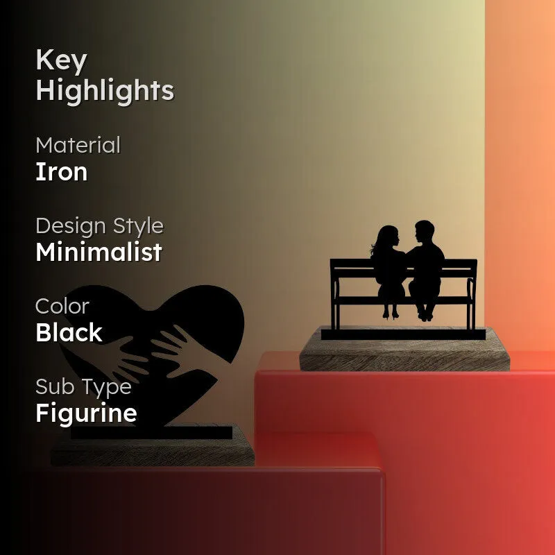 Everlong Affection Showpiece - Set Of Two media 2