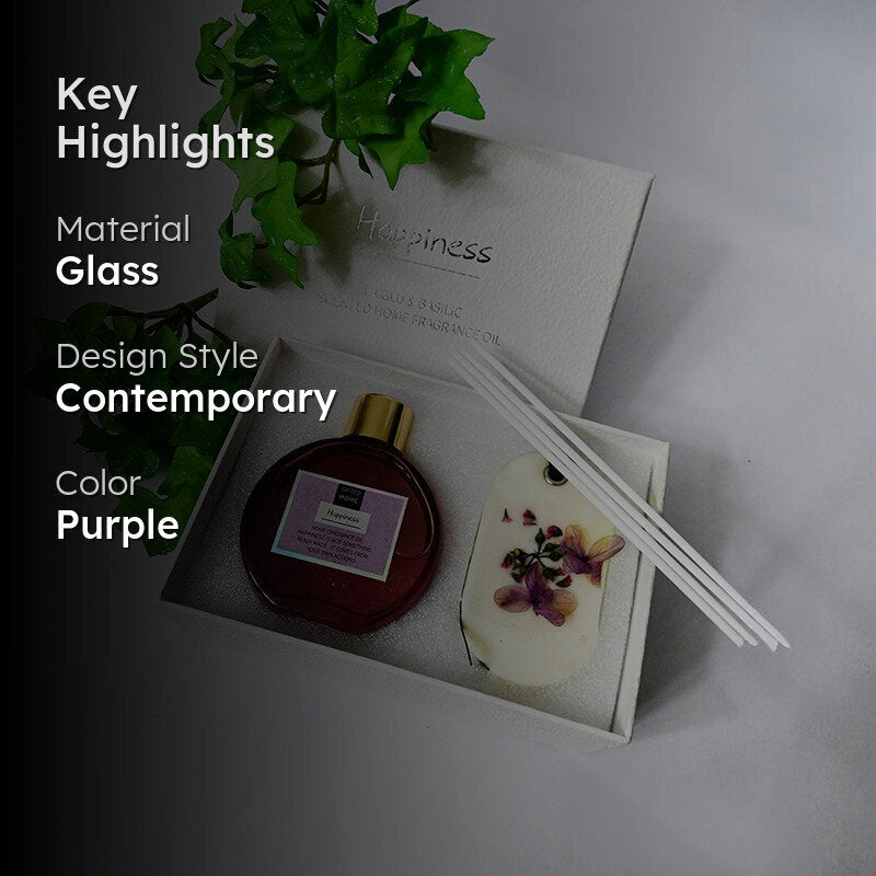 Miraire Reed Diffuser (Happiness) - Two Piece Set media 2