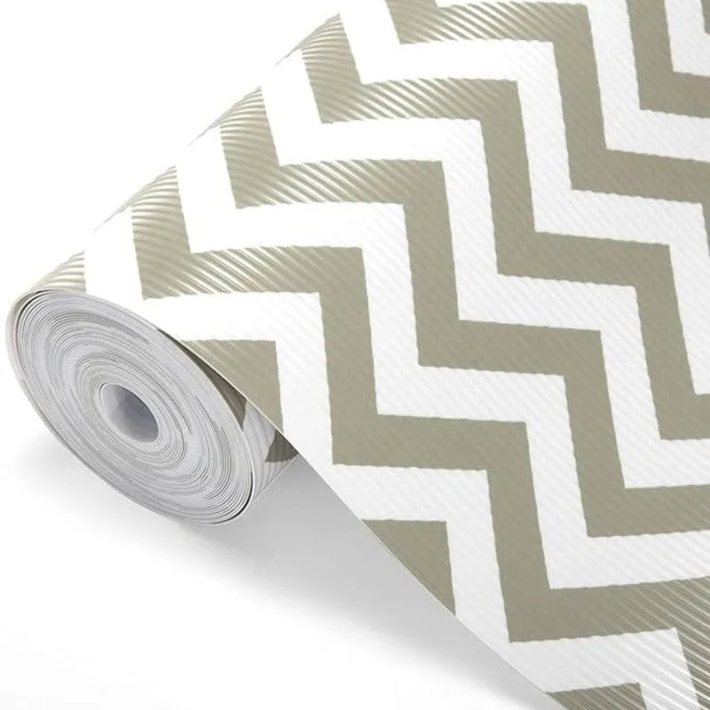 Zig Zag Kitchen Shelf Waterproof Liner Mat - Set Of Two media 3