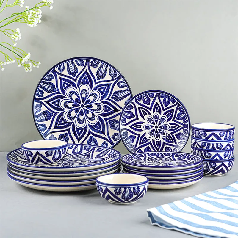 Iznik Ceramic Dinner Set - 18 Piece Set media 1