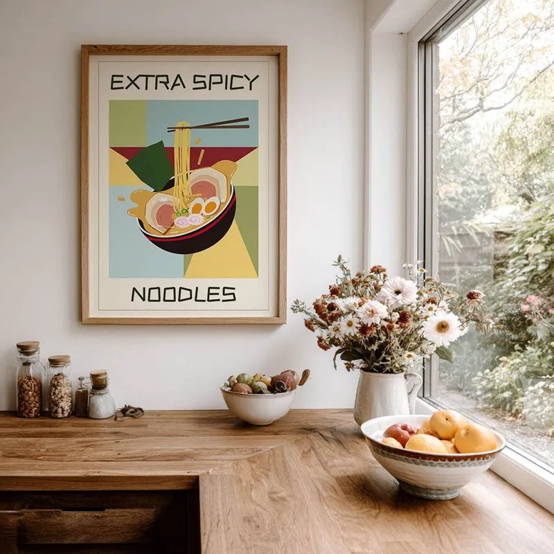 GeometricStrings Archival Canvas Wall Art - Brown media 7