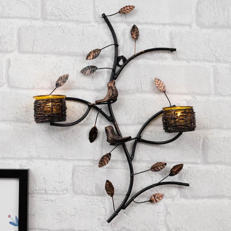 Patra Candle Holder - Yellow