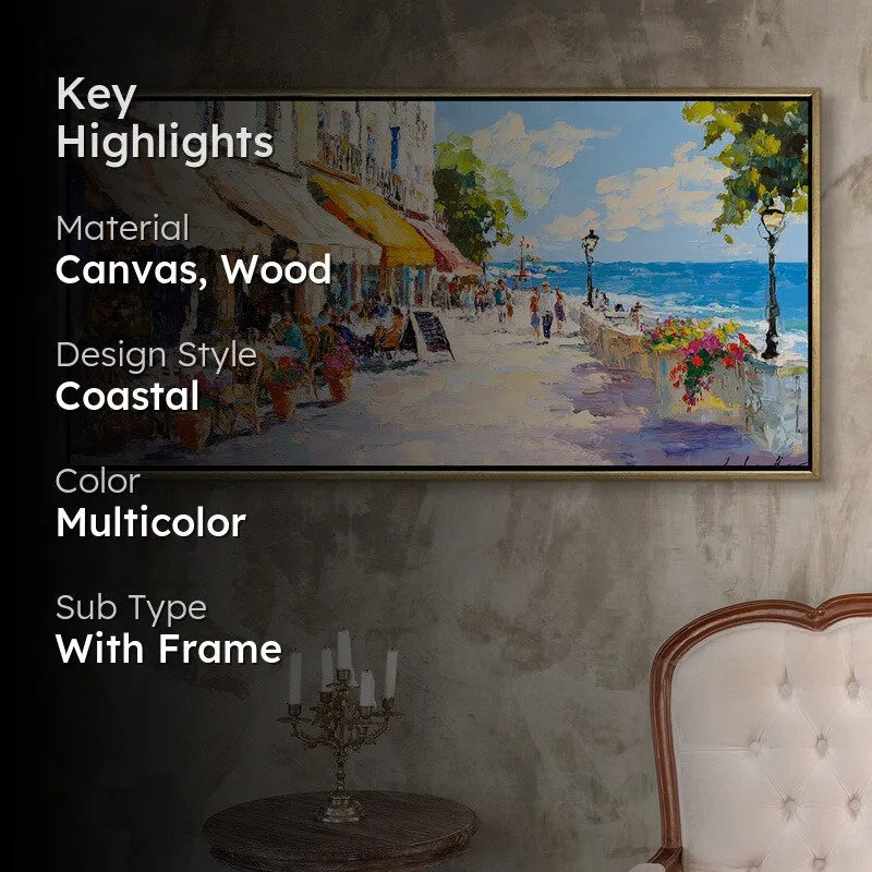 Coastallure Canvas Wall Painting With Frame media 2