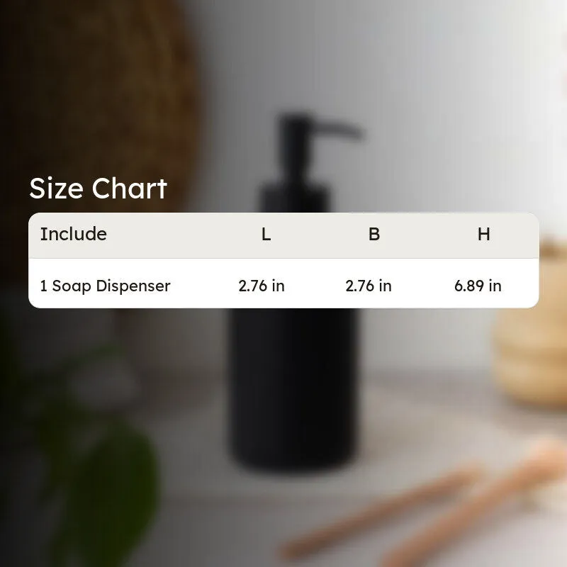 Rioware CalmCurve Liquid Soap Dispenser (300 ML) - Black media 10
