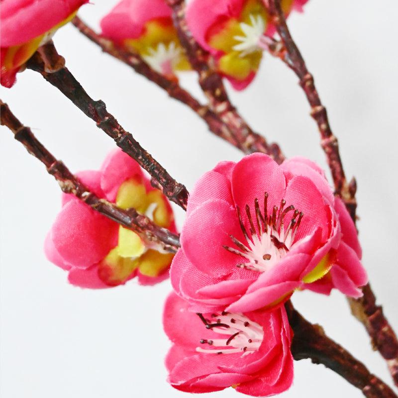 Artificial Plum Blossom Flower Stick media 4