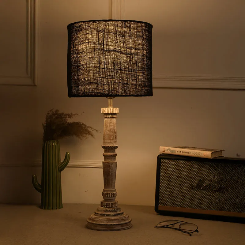 Empira Fabric Table Lamp - Black media 1