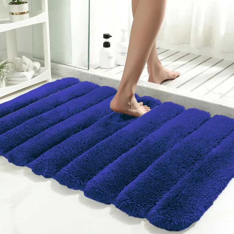 Toronto Touch Microfiber Bath Mat - Blue media 3