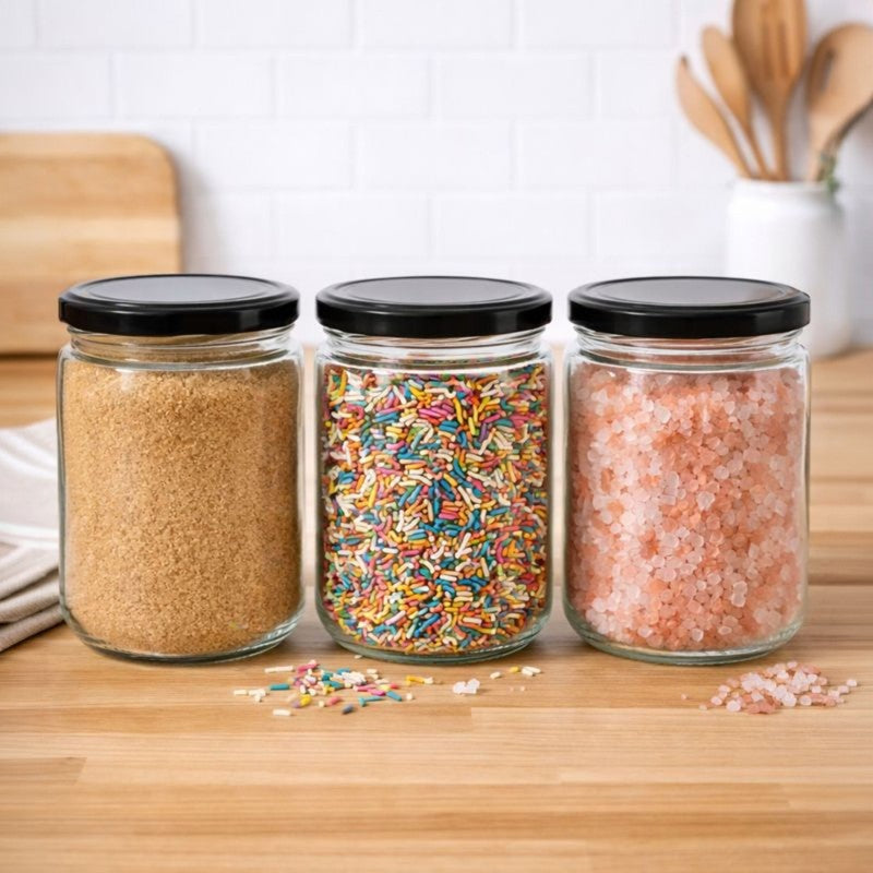 SmartStore Glass Jar (500 mL Each) - Set Of Three