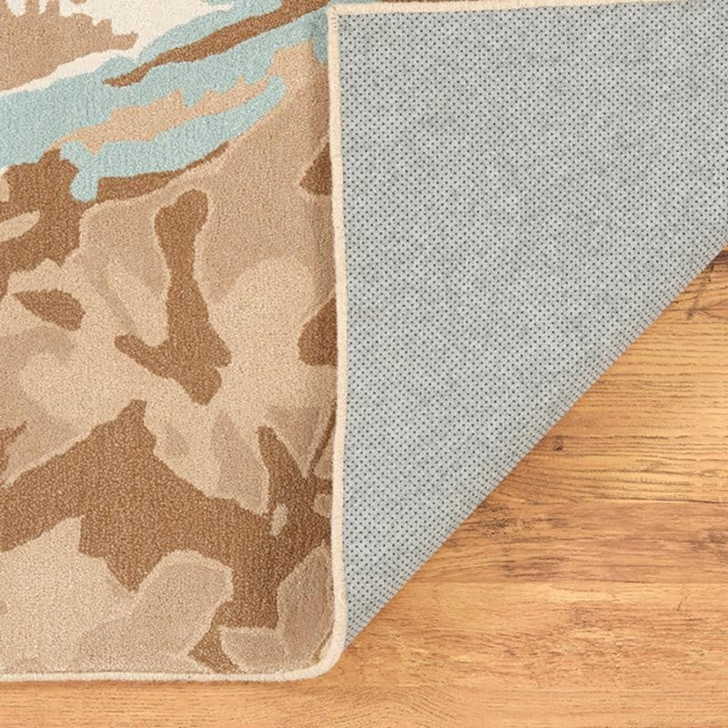 Taranis Hand Tufted Floral Wool & Nylon Carpet - Brown media 5