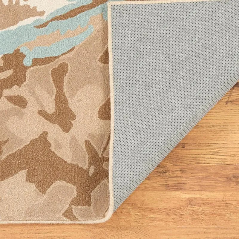Taranis Hand Tufted Floral Wool & Nylon Carpet - Brown media 5