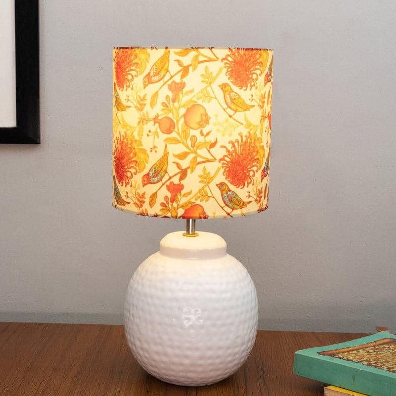 Asteria Amarylis Fabric Table Lamp - Multicolor