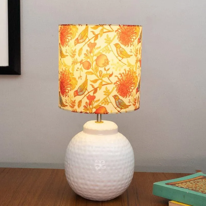 Asteria Amarylis Fabric Table Lamp - Multicolor media 1
