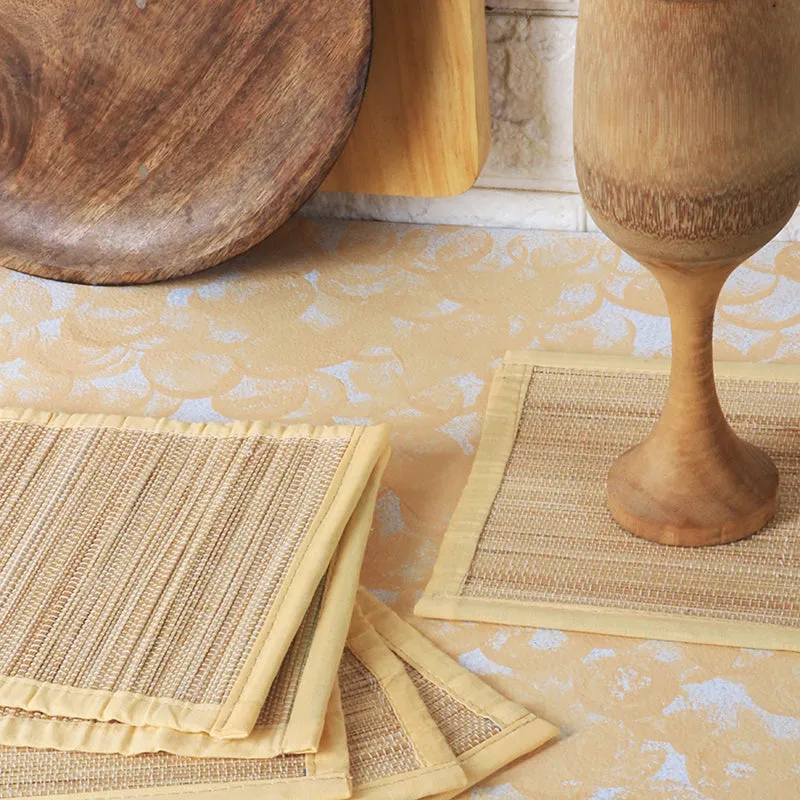 Woodland Nest Bamboo Coaster (Beige) - Set Of Six media 3