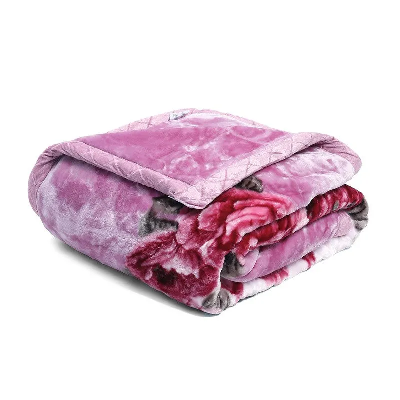 Monte Carlo Blushing Blooms Blanket - 600 GSM media 6