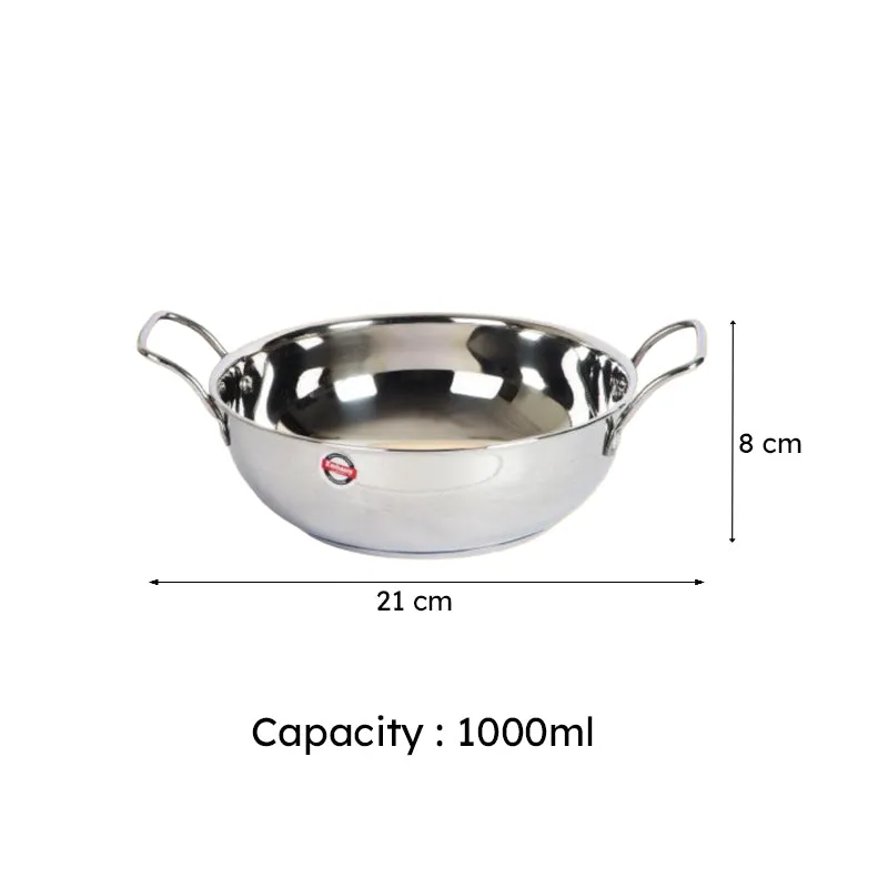 Euphoria Kadhai With Handles - 1000 mL media 5