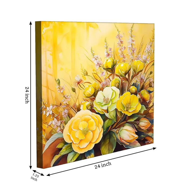 Painted Petal I Wall Painting media 8