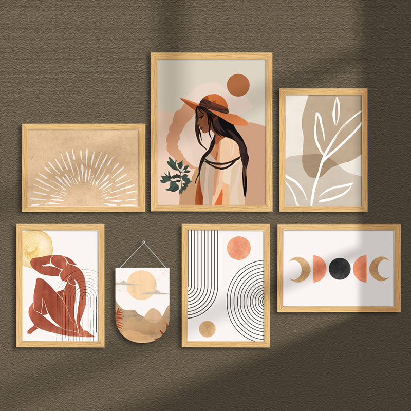 Sophisticated Calm Wall Art - Set Of Seven media 5
