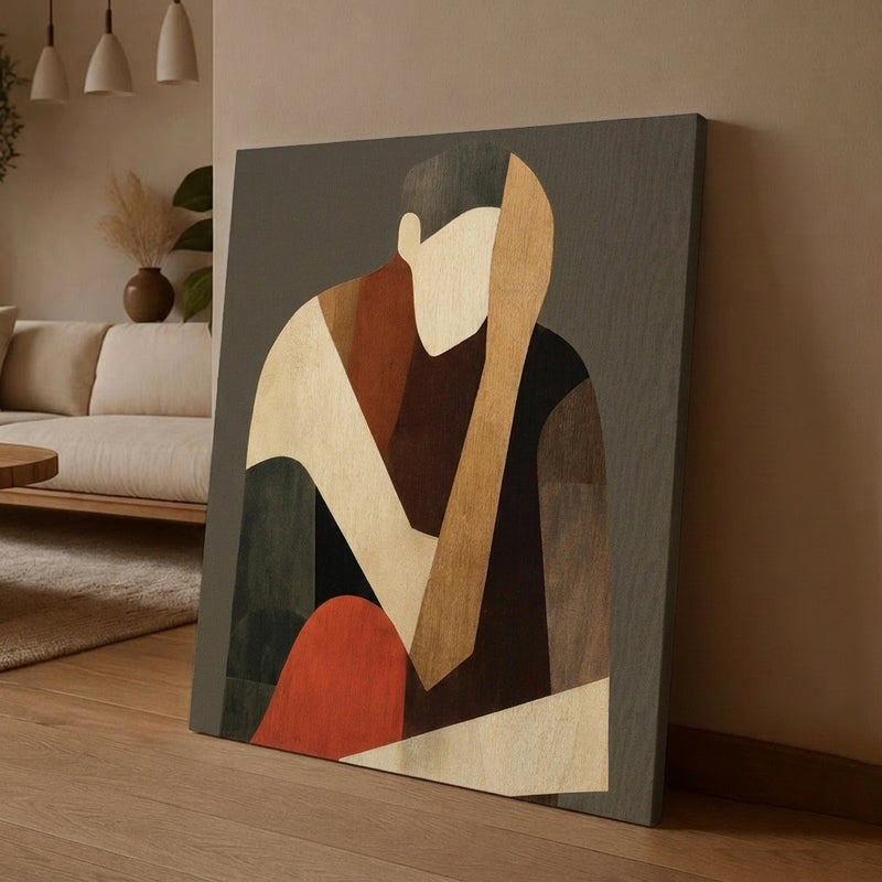 SereneFigure Canvas Wall Art