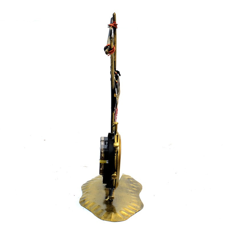 Tribal Lady Artistic Decor Metal Table Clock media 7