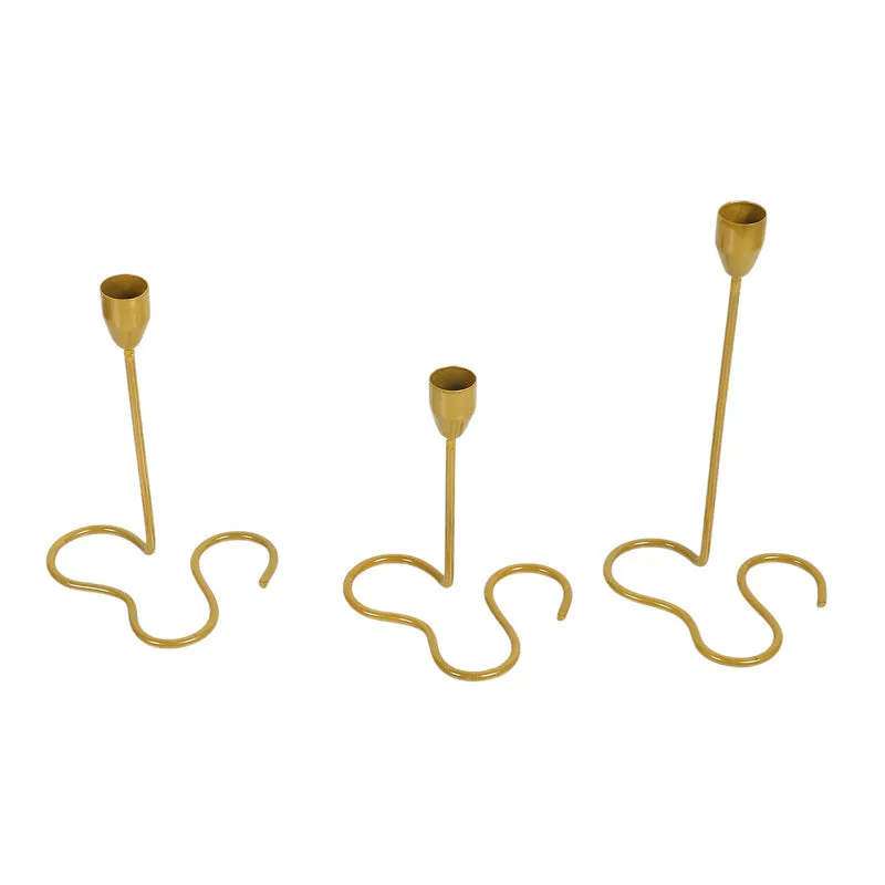 LumiStack Curve Candler Holder - Set Of Three media 7