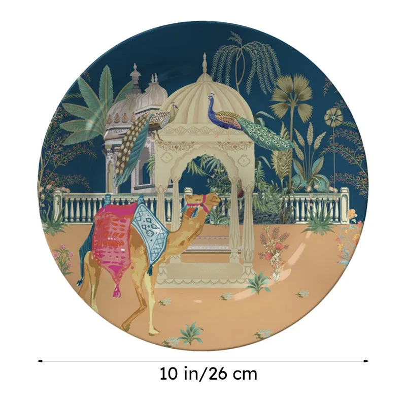 Mughal Camel Garden Wall Plate media 8