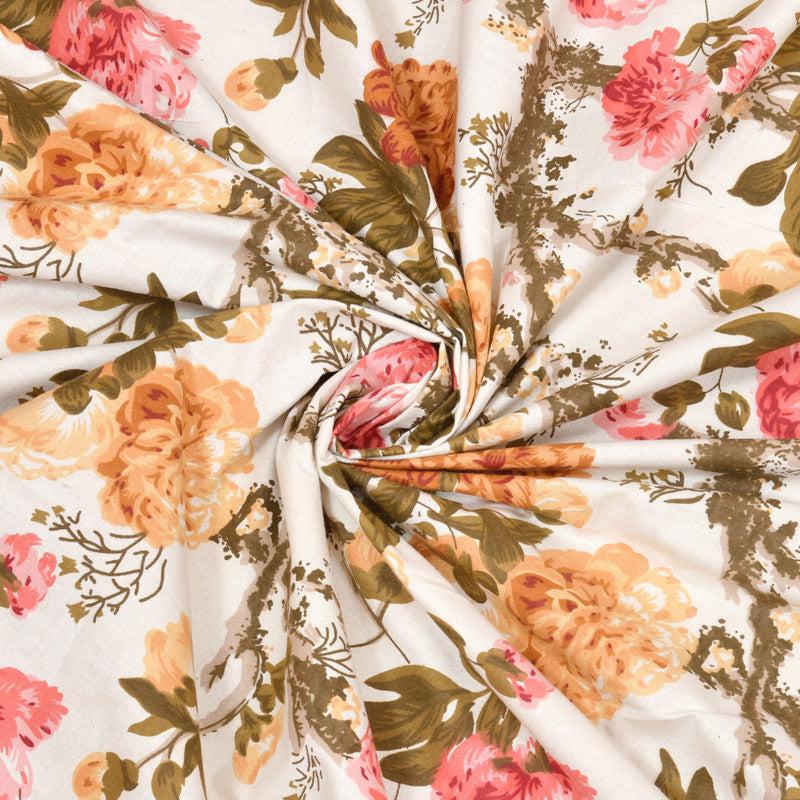 Mivaana Floral Curtain - Sunflower Yellow media 5