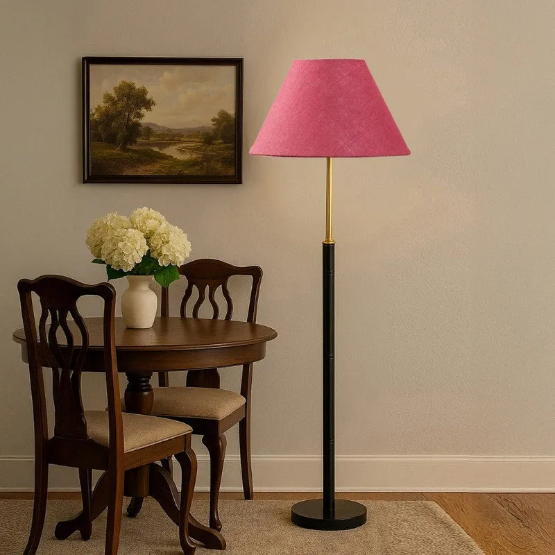 Dream Line Wooden Floor Lamp - Pink media 4