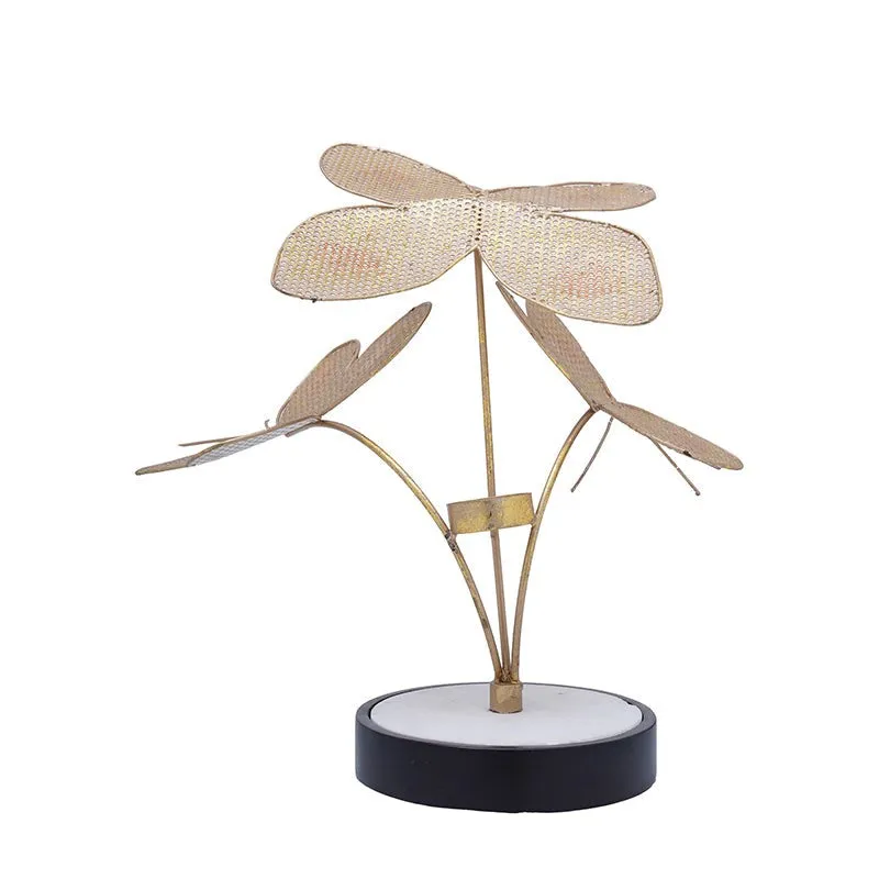 Golden Titli Candle Holder media 3