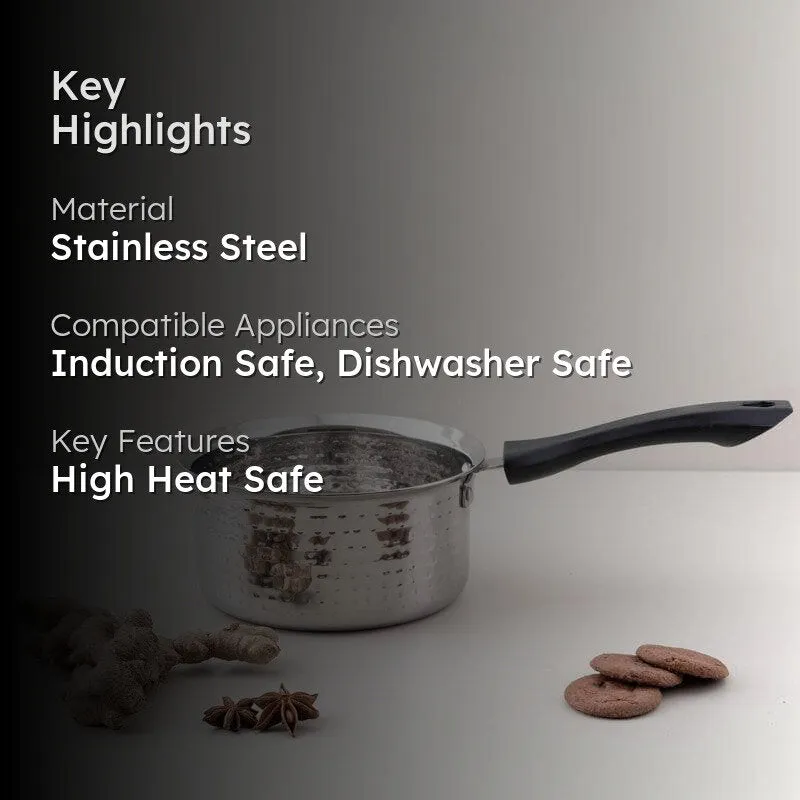 Serendipity Hammered Saucepan 900 ML / 6 Inches media 2
