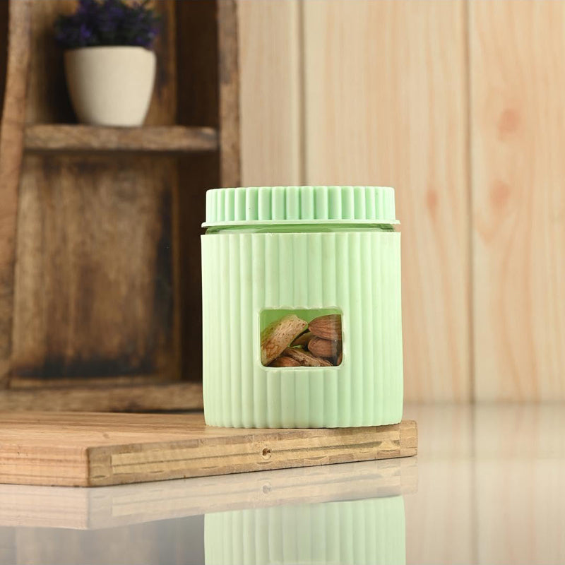 Nutty Safe Airtight Jar (Green) - 500 mL media 3
