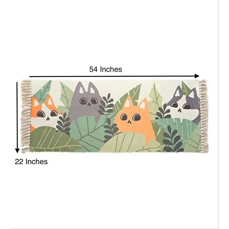 Purrr Posh Cotton Runner Rug media 4