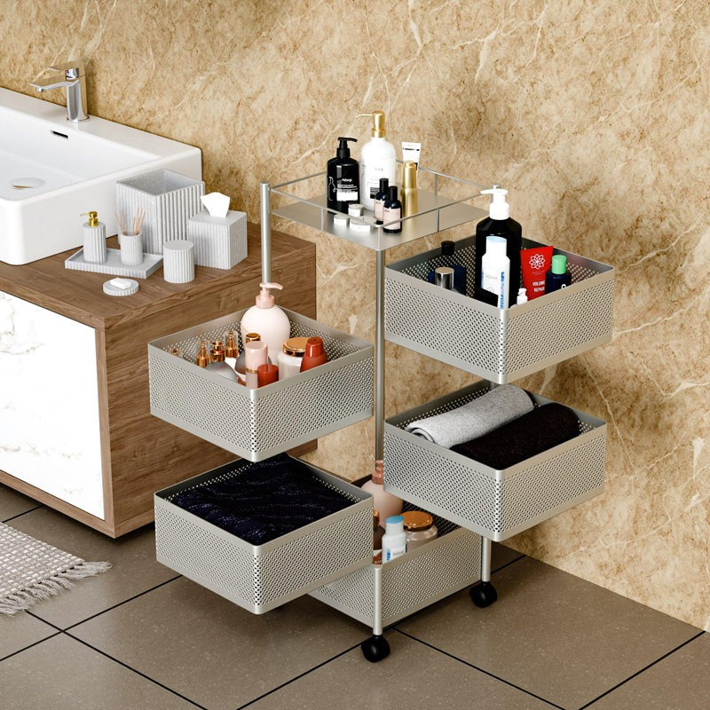 Movra Three Tier Trolley - Silver media 4