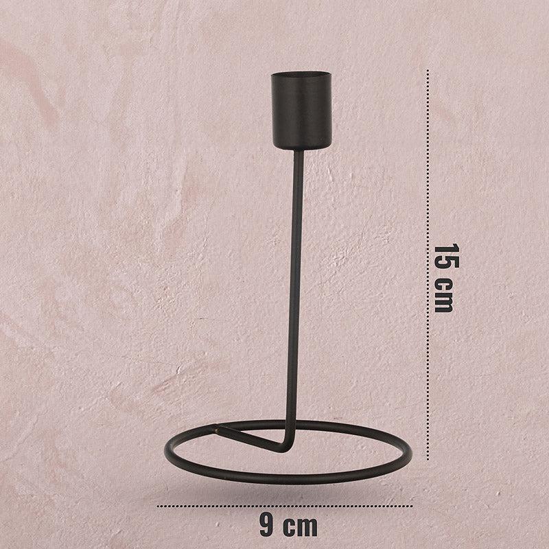Baia Tealight Candle Holder (Black) - Set of Four media 7