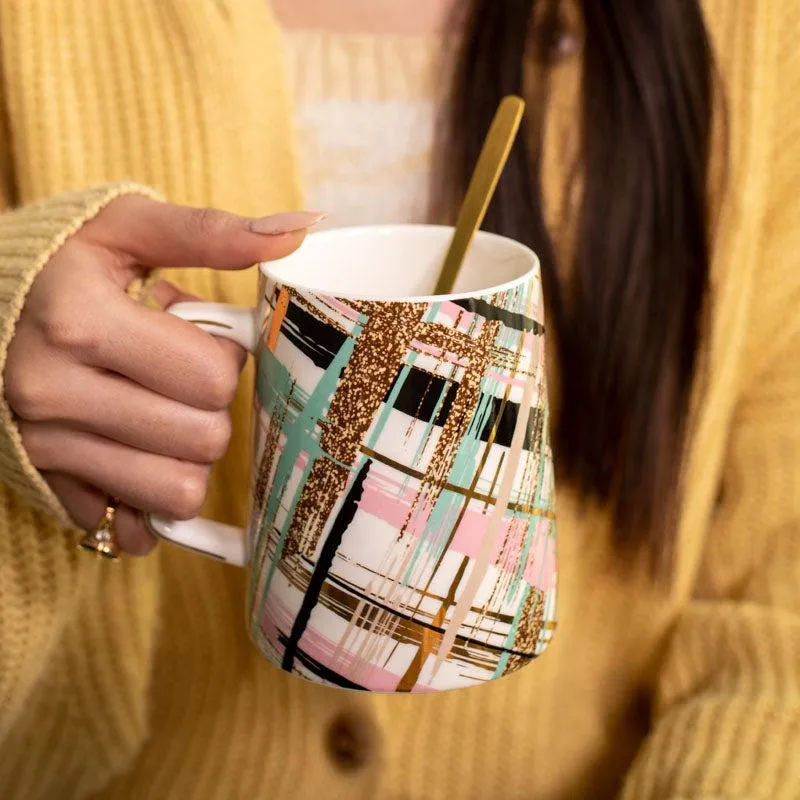 Magsa Ceramic Coffee Mug (450 mL) - Two Piece Set media 5