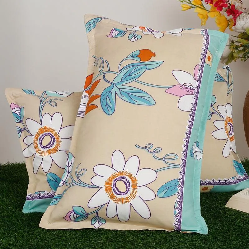 Ova Floral Pillow Cover - Set Of Two media 1
