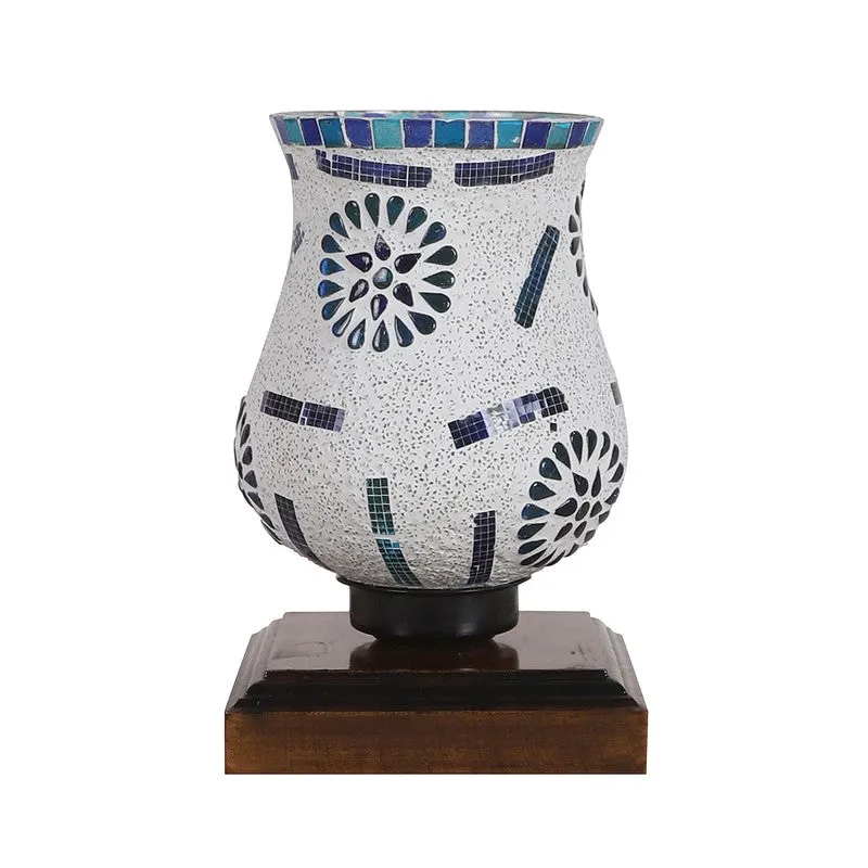 Prism Mosaic Glass Table Lamp - Multicolor media 5